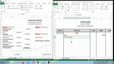 Libro Diario En Excel Blog Aplica Excel Contable Riset
