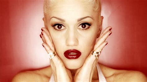 Fond D écran Gwen Stefani Visage Rouge à Lèvres Regardez Les Yeux 1920x1080 Wallhaven