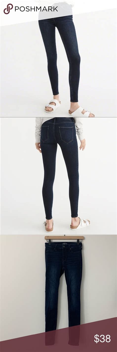 Abercrombie And Fitch Harper Low Rise Jean Legging Womens Jeans Skinny Jean Leggings Low