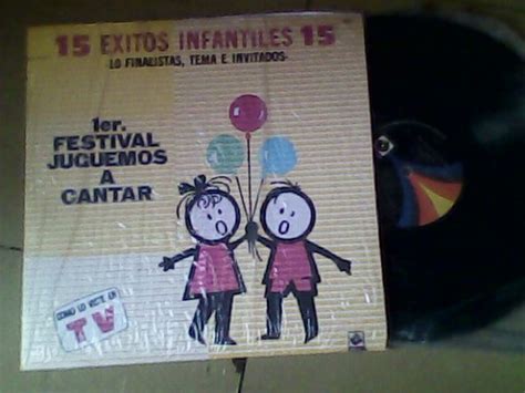 Disco Lp Primer Festival Infantil Juguemos A Cantar 15 Exito 138 00