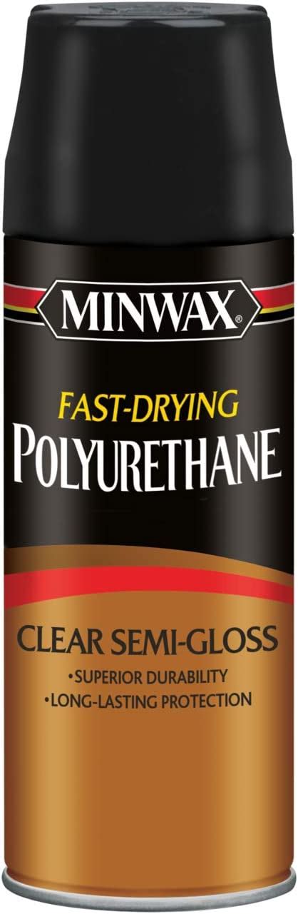 Minwax Fast Drying Polyurethane Spray Protective Wood Finish Clear