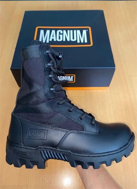 Magnum Spartan Xtb Vibram Black Mens Fashion Footwear Boots On