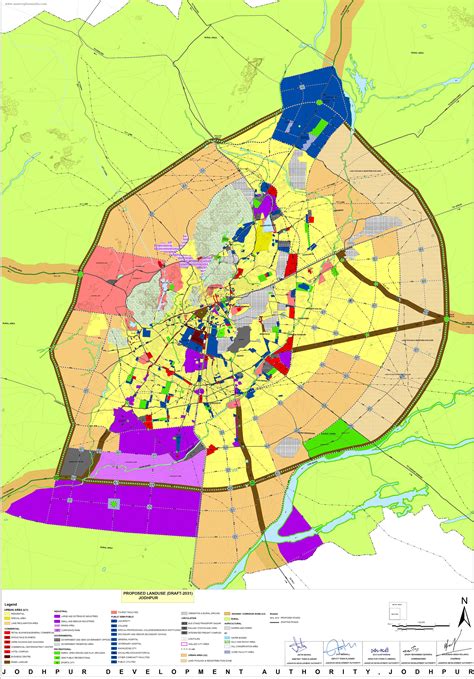 Jodhpur City Master Development Plan 2031 Map Draft