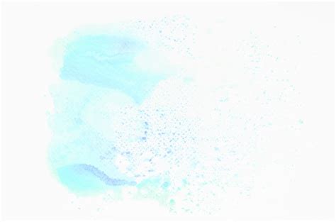 Free Photo Watercolor Blue Splash Texture On White Background