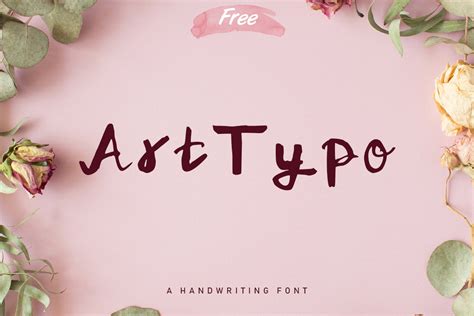 Free Art Typo Handwriting Font ~ Creativetacos