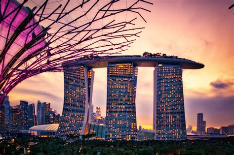 Marina Bay Sands Is An Integrated Resort Fronting Marina Bay In