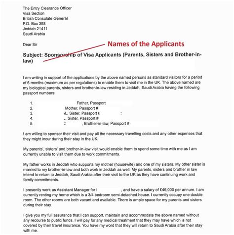 The number of people living in my household, including people still being sponsored. Sample Invitation Letter for Canadian Visit Visa Copy ...