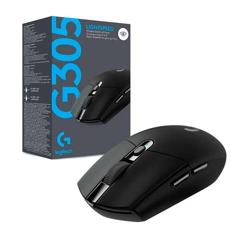 Mouse Logitech G305 Wireless Negro Lightspeed Gaming 12000dpi