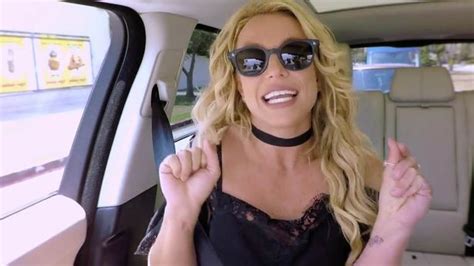 Britney Spears Talks Bondage And Giving Up Men On Carpool Karaoke As James Corden Dresses As A