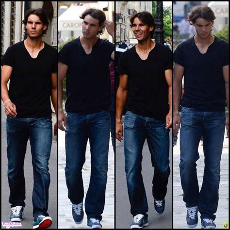 In Jeans Rafael Nadal Tennis Champion Rafa Nadal