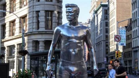 Nearly Nude Beckham Statue Lands In Vancouver Ctv Vancouver News