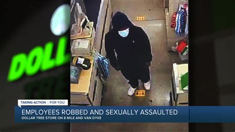 Detroit Police Release Suspect Photo In Dollar Store Robbery Sexual