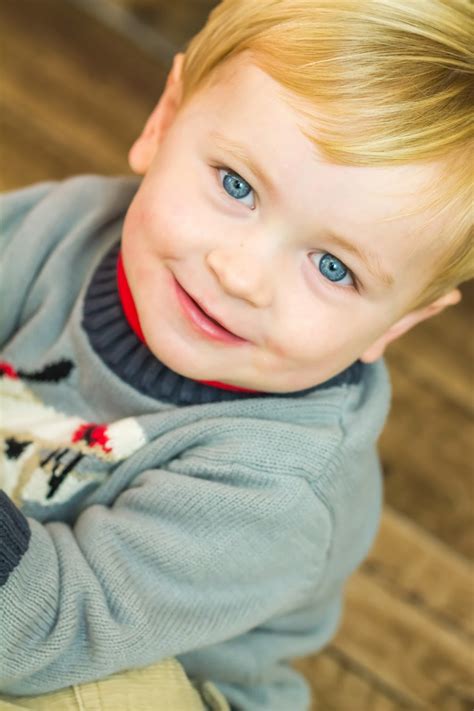 Blonde Hair Blue Eyes Boy Uphairstyle