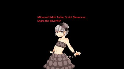 Minecraft Mob Talker Script Showcase Shara The Silverfish
