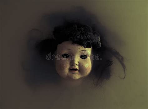 Creepy Doll Face Stock Image Image Of Damaged Ghostly 32451393