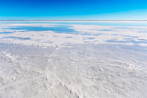 Across The Vast Expanse Utahs Bonneville Salt Flats Seem To Stretch
