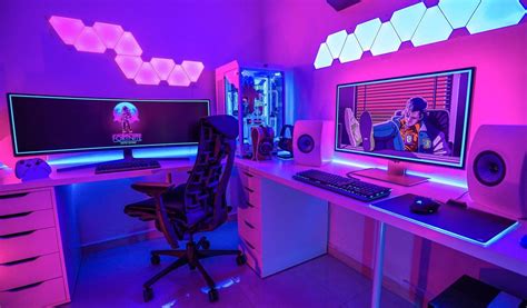 View 6 Gaming Aesthetic Room Led Lights Millgraphicinterest