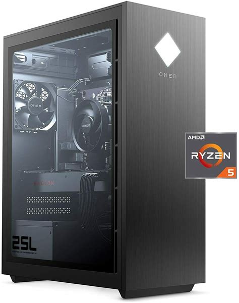 Omen 25l Gaming Desktop Pc Amd Radeon Rx 5500 Amd Ryzen 5 3500