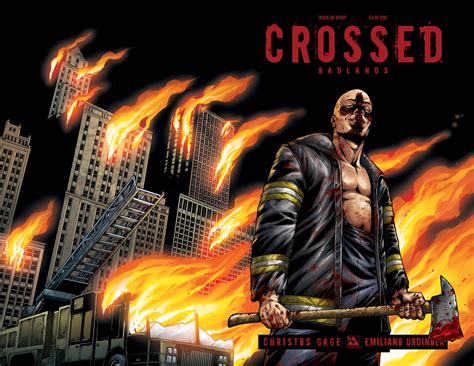 Crossed Badlands 98 Wrap Cover Fresh Comics