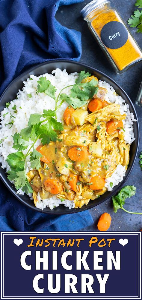 Made as listed and it was horrible. Instant Pot Yellow Chicken Curry with Potatoes & Carrots ...