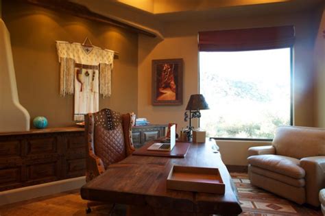16 Encouraging Southwestern Home Office Designs Youll Love Working In