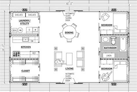 Shipping Container Home Floor Plans Free Floorplansclick