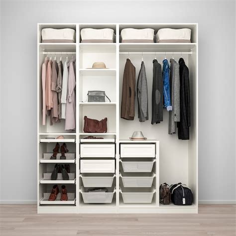 Ikea pax wardrobe ideas & specs. PAX / GRIMO/VIKEDAL Wardrobe combination - white/mirror ...