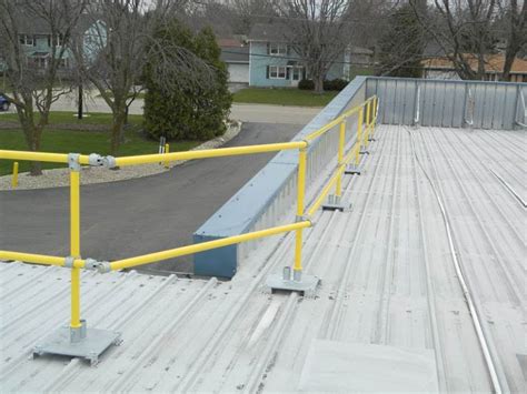 Need A Metal Roof Guardrail Standing Seam Start Here