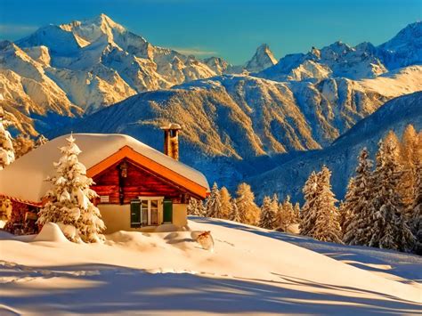 47 Snow Covered Mountains Wallpapers Wallpapersafari