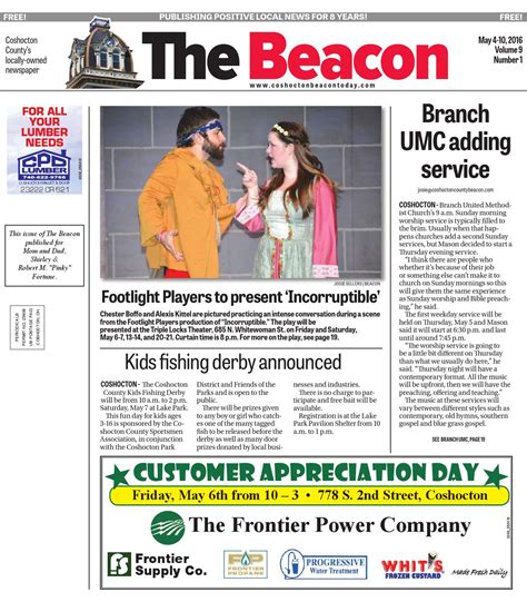 May 4 2016 Coshocton County Beacon By The Coshocton County Beacon Issuu