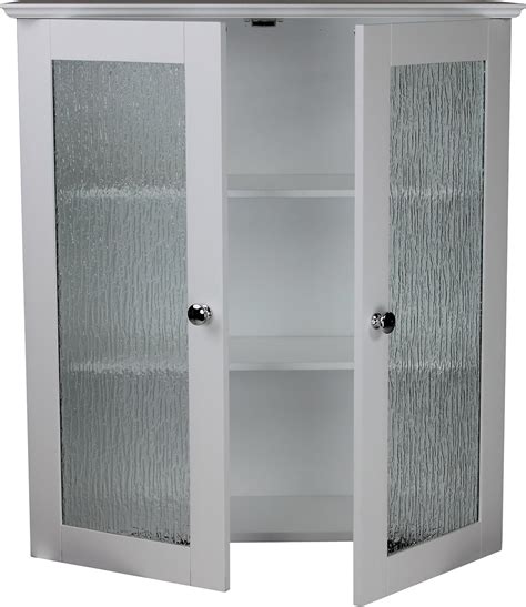 Elegant Home Fashions Rain Collection Wall Cabinet With 2