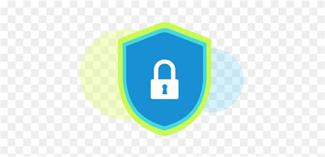 Blue Circle Lock Privacy Safe Secure Security Icon Secure Png