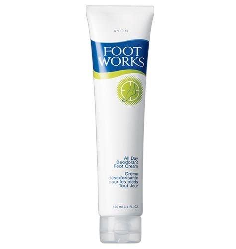 Avon Foot Works All Day Deodorant Foot Cream Bath And Body Beautyalmanac