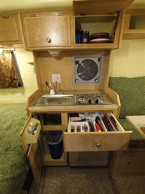 12 Awesome Rv Kitchen Storage Ideas For Cozy Cook When The Camping