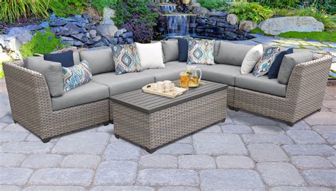Your outdoor wicker furniture destination we are the premier wicker outdoor, deck and patio shop online! TK Classics :: Florence 7 Piece Outdoor Wicker Patio ...