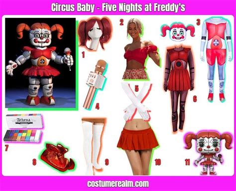 How To Dress Like Dress Like Circus Baby Guide For Cosplay And Halloween