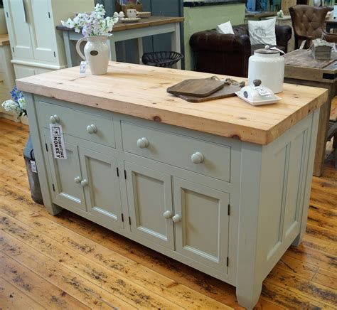Kitchen Island Solid Wood Construction And Bespoke Sizes Designs And Colours Available