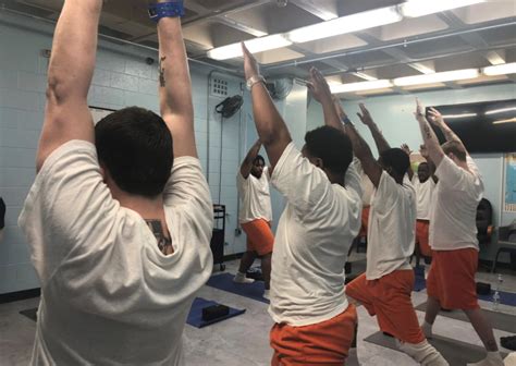 virginia jail has inmate yoga classes to prevent repeat offenses