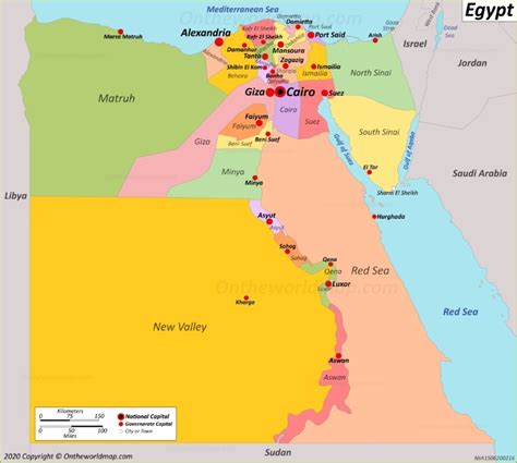 Egypt Map Maps Of Egypt