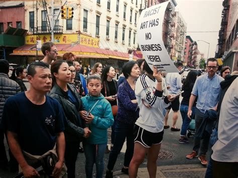 protesters-rally-at-new-york-art-gallery-over-racist-exhibition