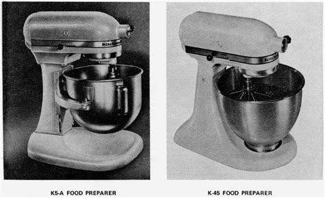 The stand mixer was invented by herbert johnston, an engineer who worked at the hobart corporation. (link) Kitchen Aid K45 Service Manual (For Hobart Made ...