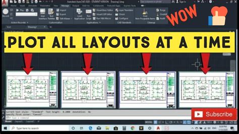 Autocad Plot Style Table Batch Convert To All Layouts Passabrothers