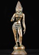 SOLD Bronze Parvati As Shivakami Statue 18" (#93b37): Hindu Gods ...