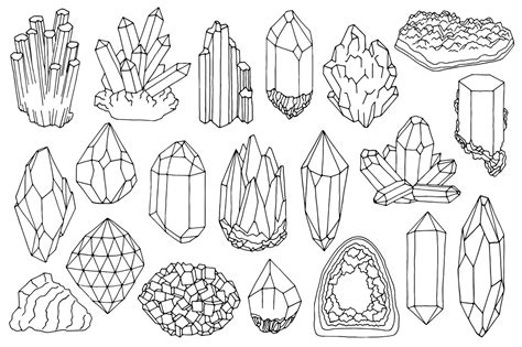 Printable Crystal Coloring Pages Printable Word Searches