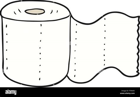 Freehand Drawn Cartoon Toilet Paper Stock Vector Image And Art Alamy