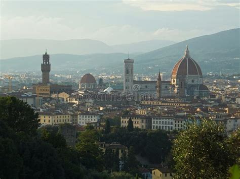 View Of The Heart Of Florence Cathedral Santa Maria Del Fiore And