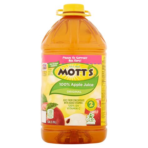 Motts 100 Original Apple Juice 1 Gal Ebay
