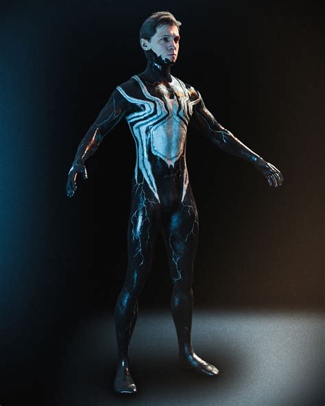 Artstation Mcu Spider Man Symbiote Suit Concept