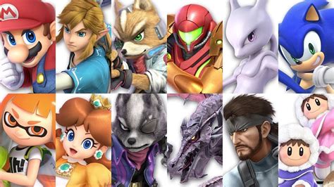 Super Smash Bros Ultimate All 68 Characters Gameplay Showcase Youtube
