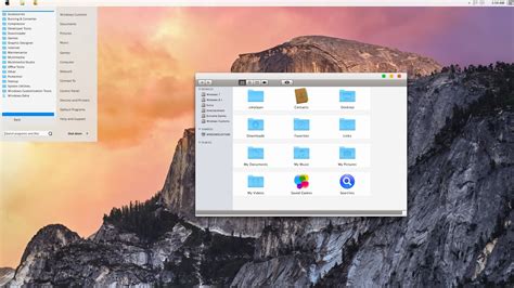 Windows Customs Mac OS X Yosemite